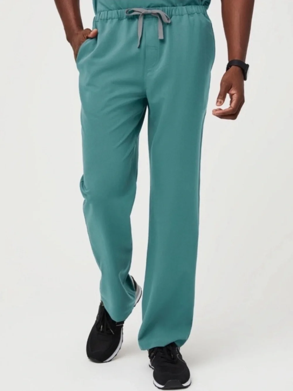 Figs TALL Pisco Scrub Pants Hydrogreen Blue Medium